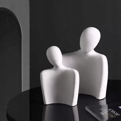 Tischdekoration 20x5,5x14,5 cm weiß