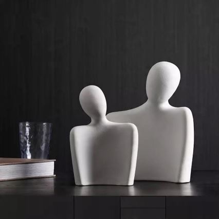 Tischdekoration 20x5,5x14,5 cm weiß