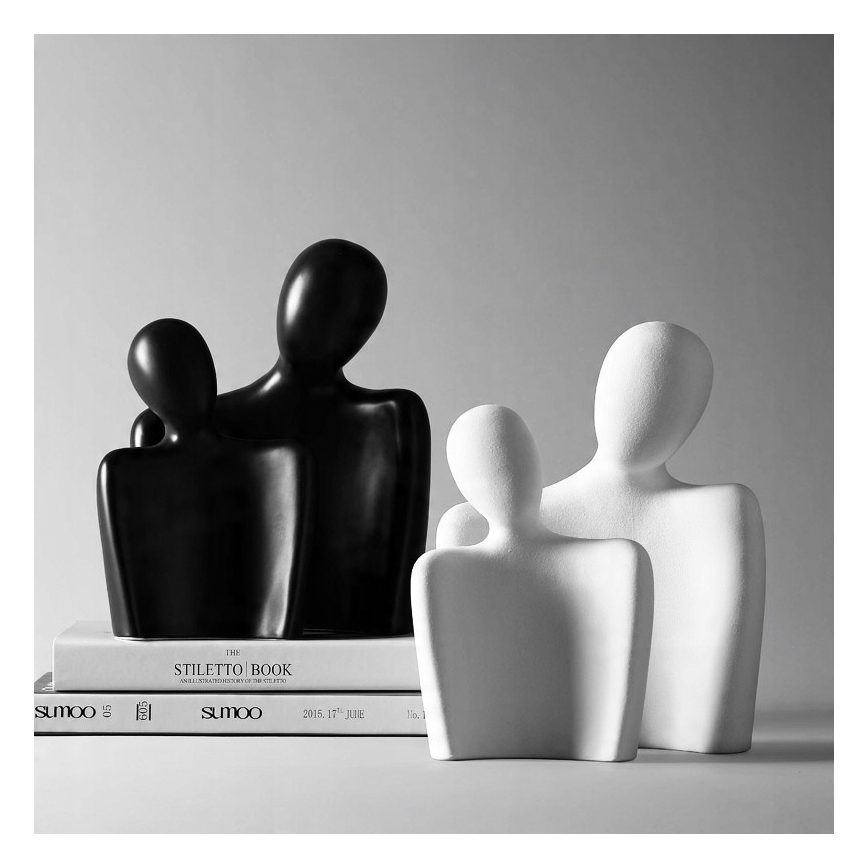 Tischdekoration 20x5,5x14,5 cm weiß