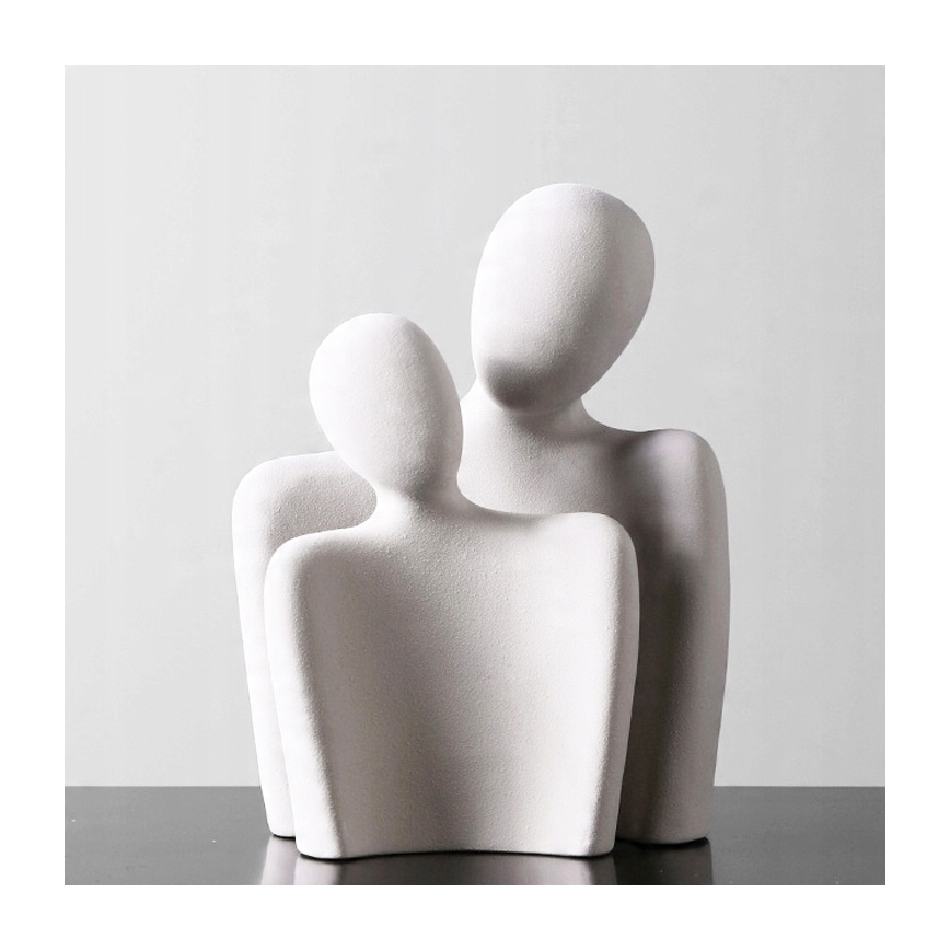 Tischdekoration 20x5,5x14,5 cm weiß