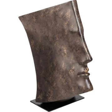 Tischdekoration 29x25x17 cm Harz/kupferfarben