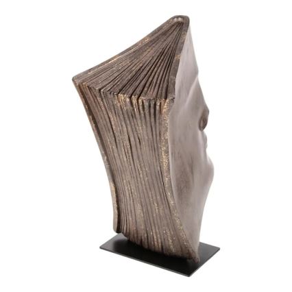 Tischdekoration 29x25x17 cm Harz/kupferfarben