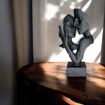 Tischdekoration 29x9x17 cm Harz/schwarz