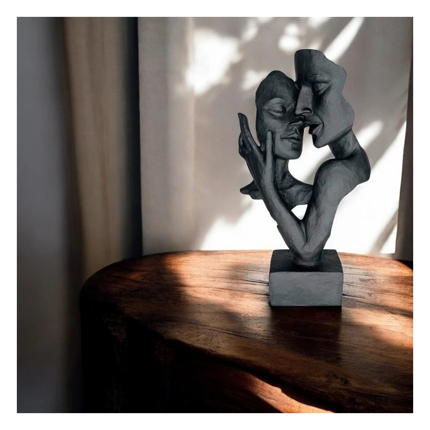 Tischdekoration 29x9x17 cm Harz/schwarz