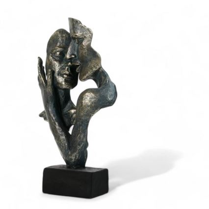 Tischdekoration 31,5x9,5x19 cm Harz/Patina