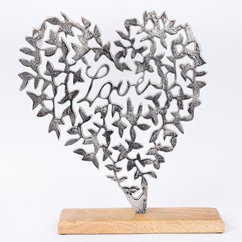 Tischdekoration Herz 41x35 cm