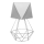 Tischlampe ADAMANT LARGE 1xE27/15W/230V grau