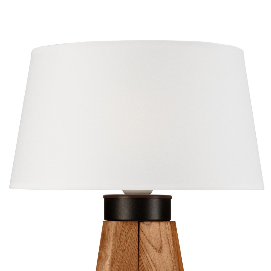 Tischlampe AIDA 1xE27/60W/230V Eiche - FSC-zertifiziert