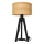 Tischlampe ALBA 1xE27/15W/230V braun/Eiche