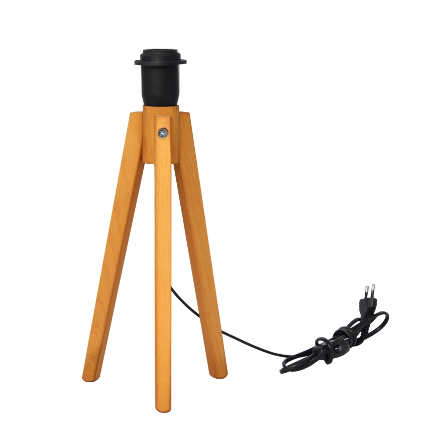 Tischlampe ALBA 1xE27/15W/230V schwarz/Eiche