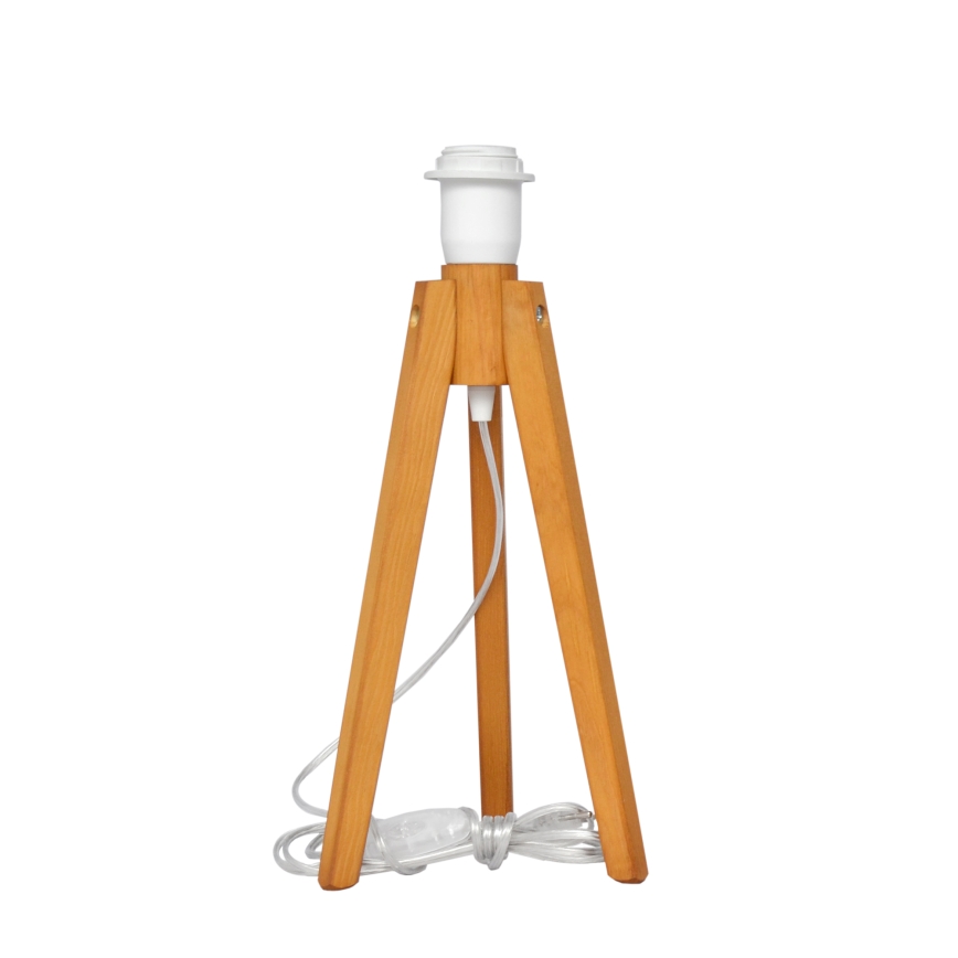 Tischlampe ALBA 1xE27/15W/230V weiß/Eiche