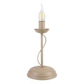 Tischlampe ANTON 1xE14/60W/230V beige