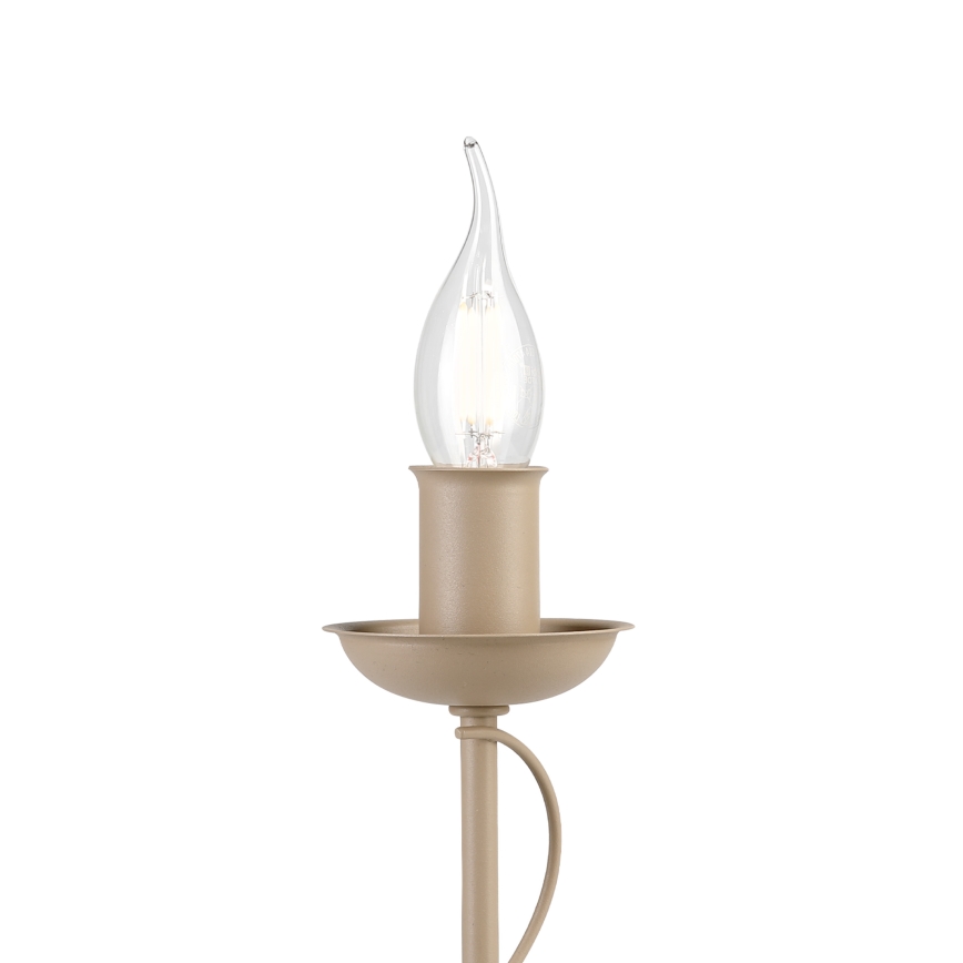 Tischlampe ANTON 1xE14/60W/230V beige