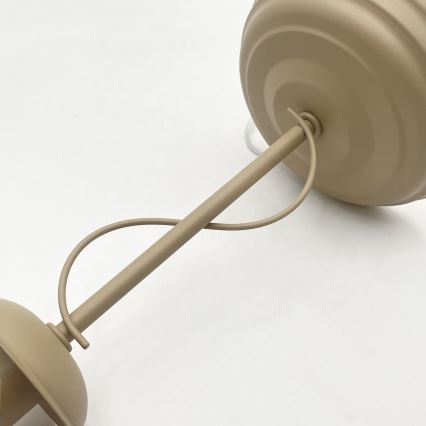 Tischlampe ANTON 1xE14/60W/230V beige