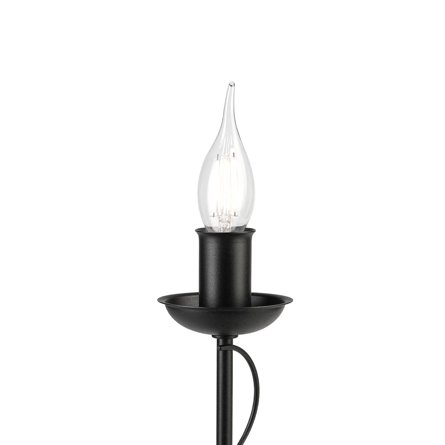 Tischlampe ANTON 1xE14/60W/230V schwarz