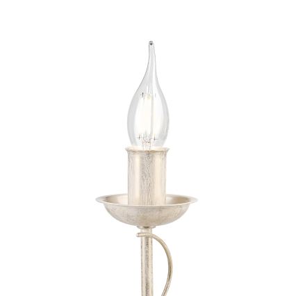 Tischlampe ANTON 1xE14/60W/230V weiße Patina