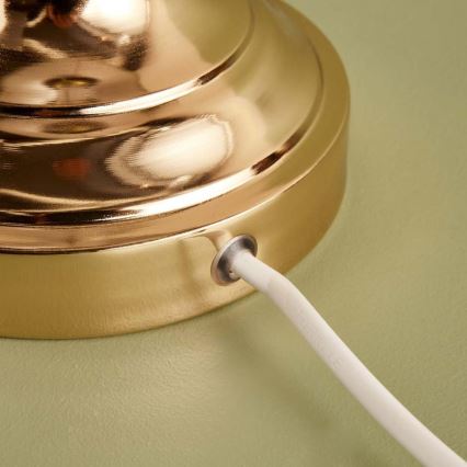 Tischlampe AYD 1xE27/40W/230V beige/gold