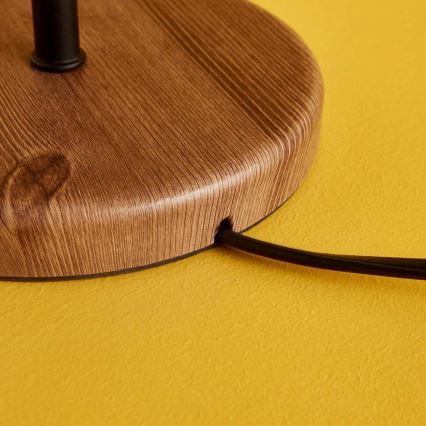 Tischlampe AYD 1xE27/40W/230V grün/braun