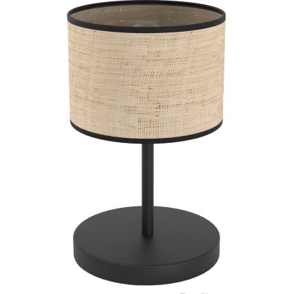 Tischlampe ECO 1xE27/15W/230V beige/Rattan