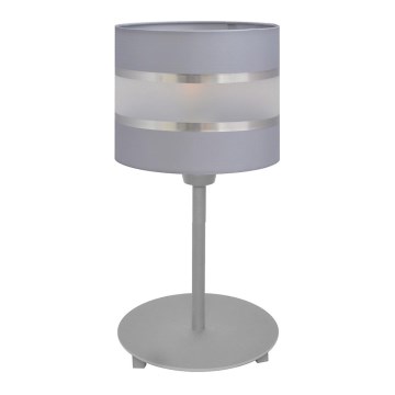 Tischlampe HELEN 1xE27/15W/230V grau/silber
