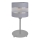 Tischlampe HELEN 1xE27/15W/230V grau/silber