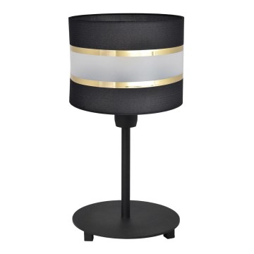 Tischlampe HELEN 1xE27/15W/230V schwarz/gold