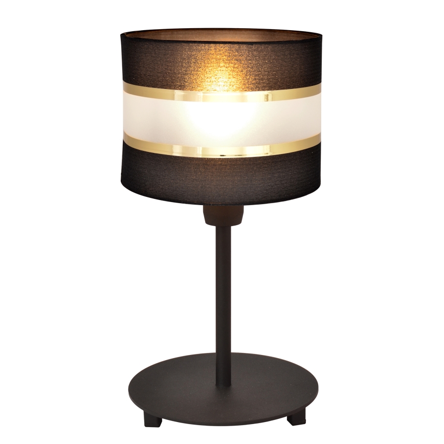 Tischlampe HELEN 1xE27/15W/230V schwarz/gold