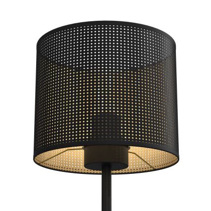 Tischlampe LOFT SHADE 1xE27/60W/230V Durchmesser 18 cm schwarz/golden