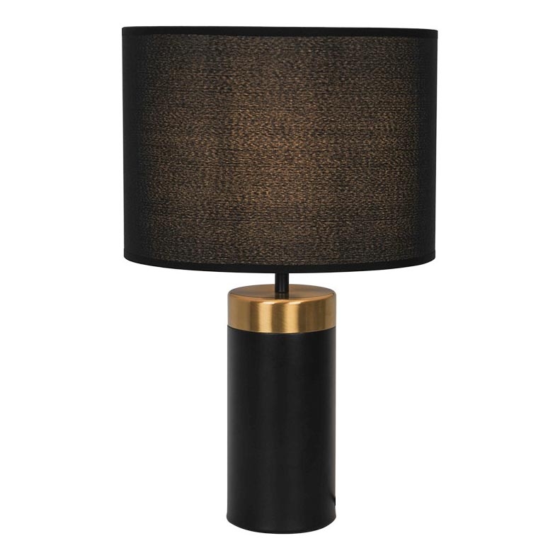 Tischlampe LUCIANO 1xE27/40W/230V schwarz/gold