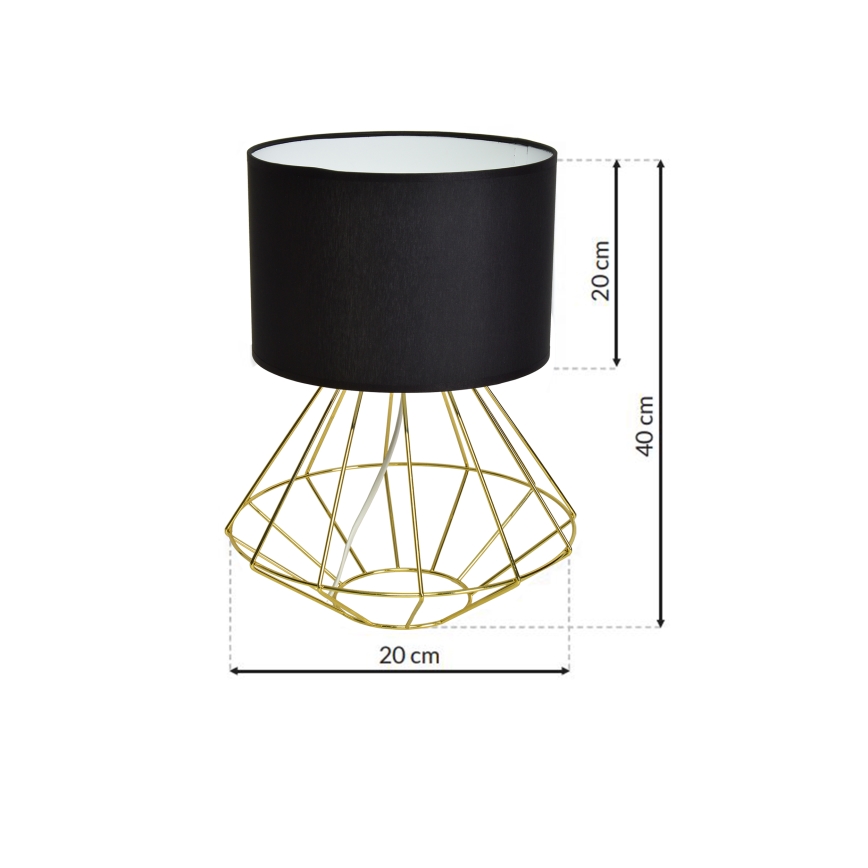 Tischlampe LUPO 1xE27/60W/230V