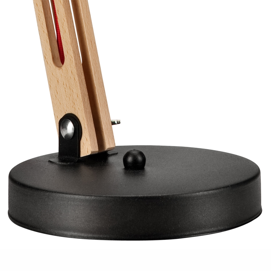 Tischlampe MARCELLO 1xE27/60W/230V Buche