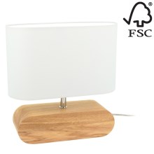Tischlampe MARINNA 1xE27/25W/230V – FSC-zertifiziert