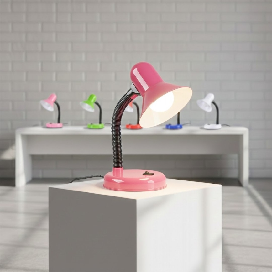 Tischlampe MENTOR 1xE27/15W/230V rosa