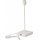 Tischlampe mit USB-Anschluss 1xE27/15W/230V weiß