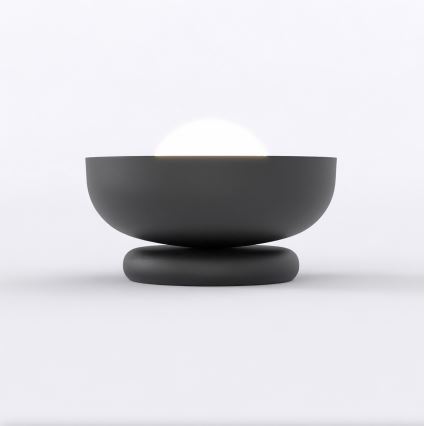 Tischlampe OZZY 1xG9/8W/230V schwarz