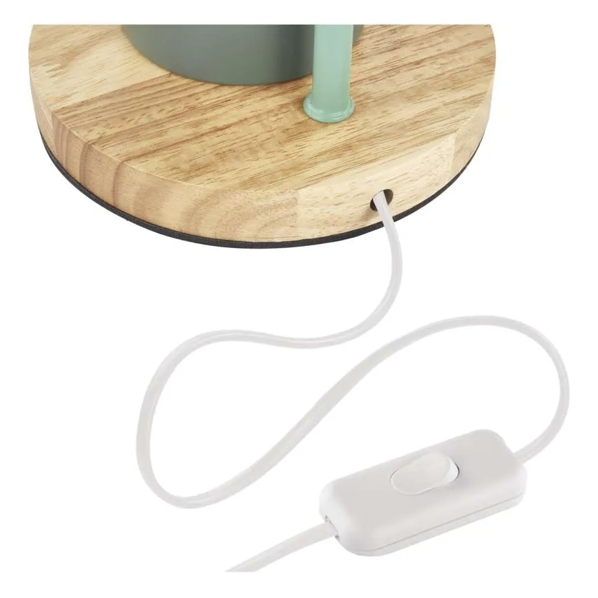 Tischlampe POPPY 1xE27/25W/230V grün