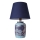 Tischlampe RAMZES 1xE27/40W/230V blau