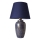 Tischlampe RAMZES 1xE27/40W/230V blau