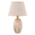 Tischlampe RAMZES 1xE27/40W/230V cremefarben/goldfarben