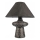 Tischlampe RAMZES 1xE27/40W/230V schwarz
