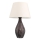 Tischlampe RAMZES 1xE27/40W/230V weiß/braun