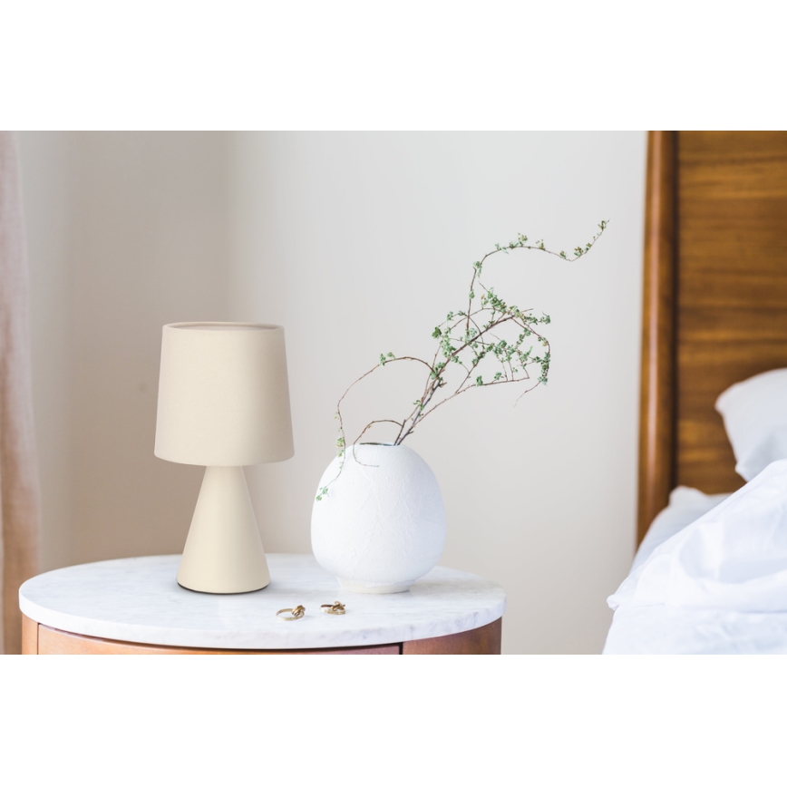 Tischlampe SATTI 1xE14/40W/230V cremefarben