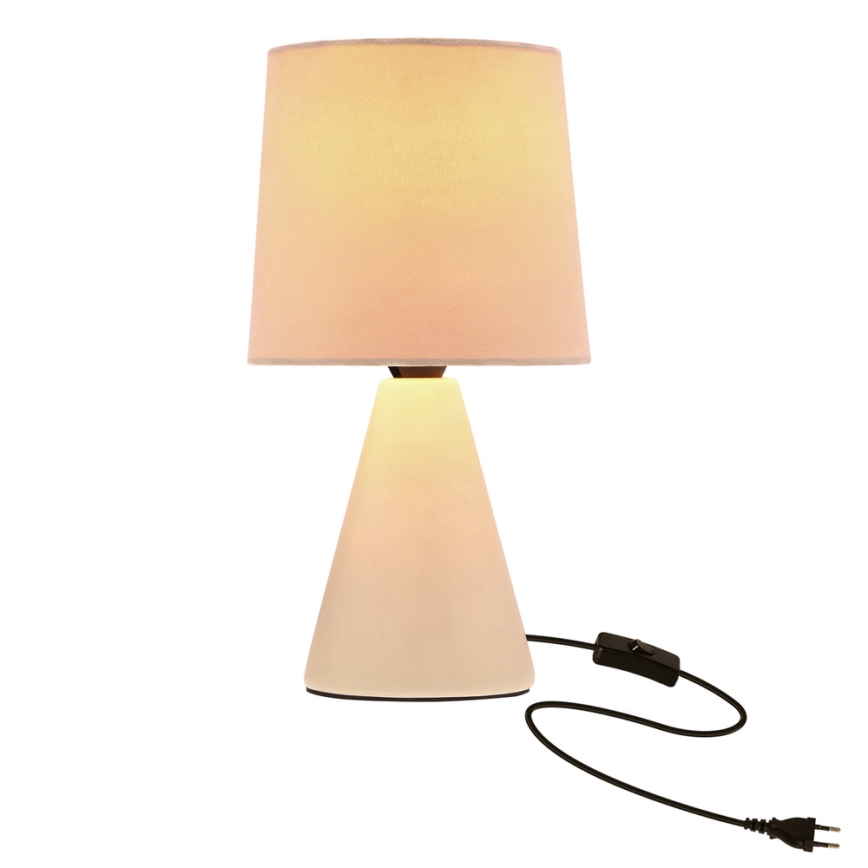 Tischlampe SATTI 1xE14/40W/230V cremefarben