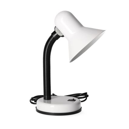 Tischlampe SMIESZEK 1xE27/40W/230V weiß