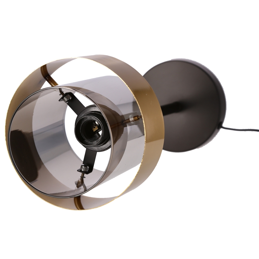 Tischlampe SPIEGA 1xE27/60W/230V golden/schwarz