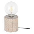 Tischlampe TRABO 1xE27/25W/230V Kiefer