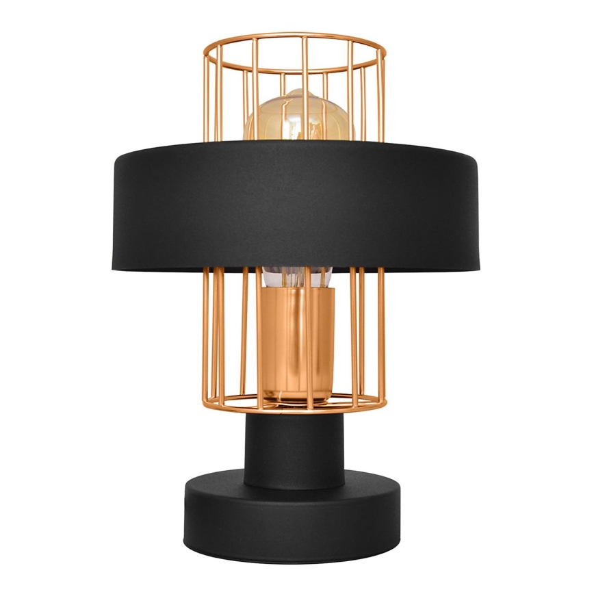 Tischlampe VOLTA 1xE27/15W/230V schwarz/golden