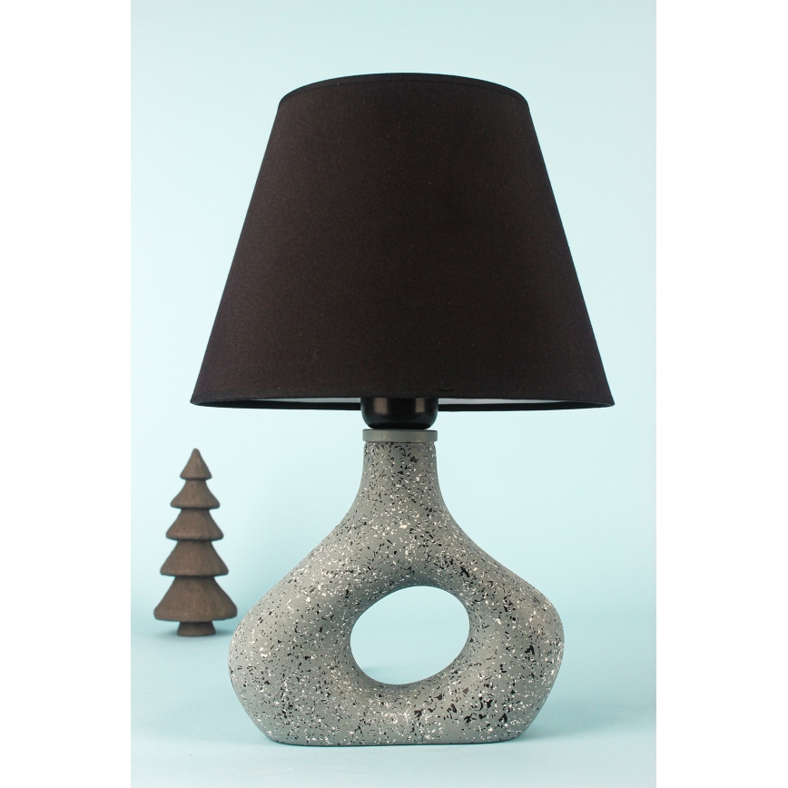 Tischleuchte 1xE27/40W/230V schwarz/grün