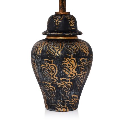 Tischleuchte 1xE27/40W/230V schwarz