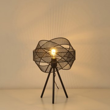 Tischleuchte 1xE27/40W/230V schwarz